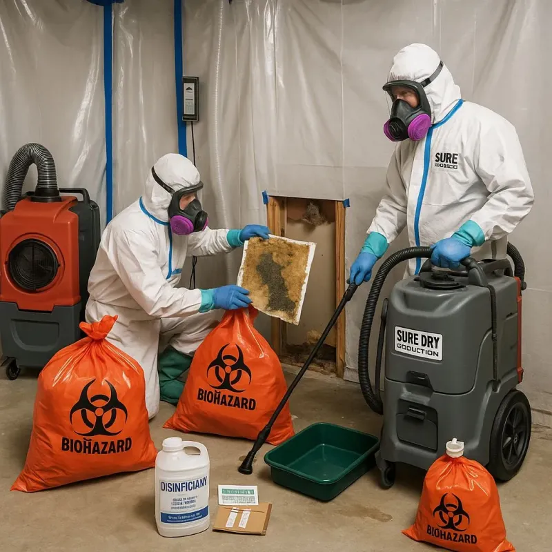 Contaminated Water Handling Protocols process in Rosiclare, IL
