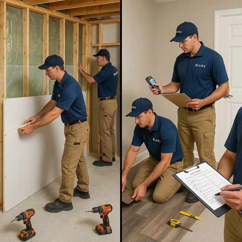 Repairs and Reconstruction process in Rosiclare, IL